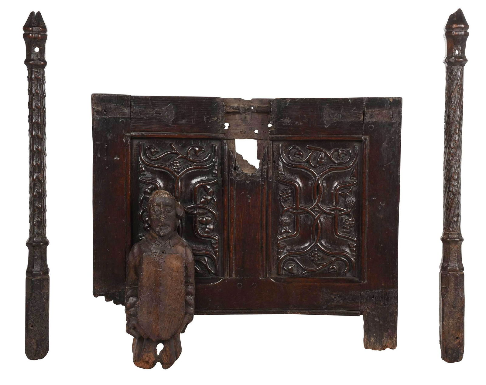 Group of Four British/Continental Architectural Elements (1 of 7)