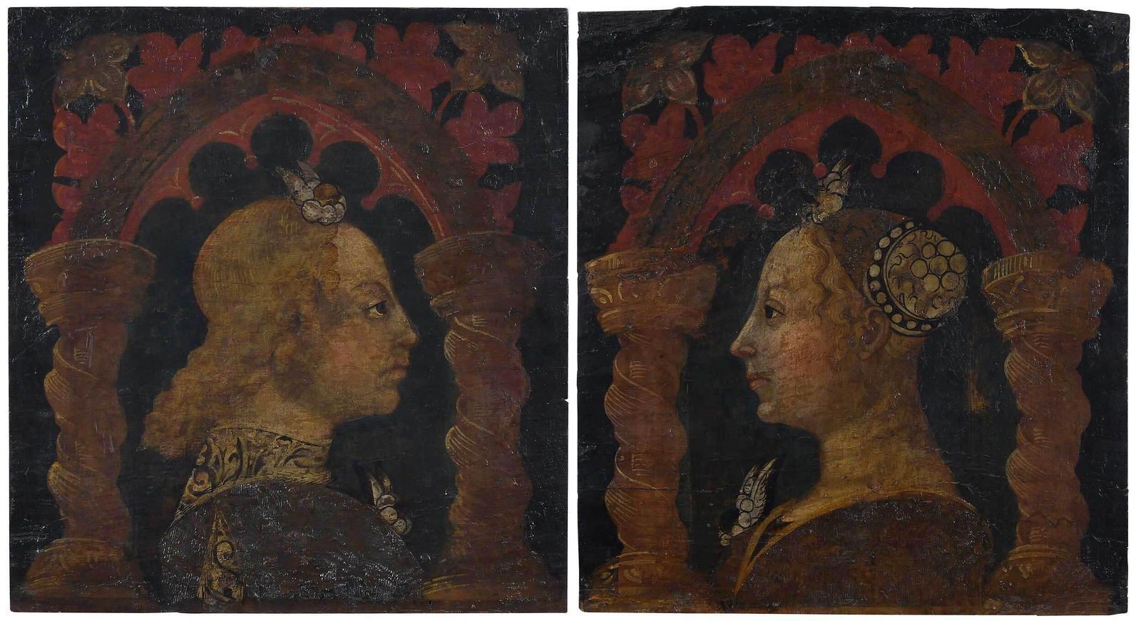 A Pair of Italian Lombardy School Portraits (1 of 13)