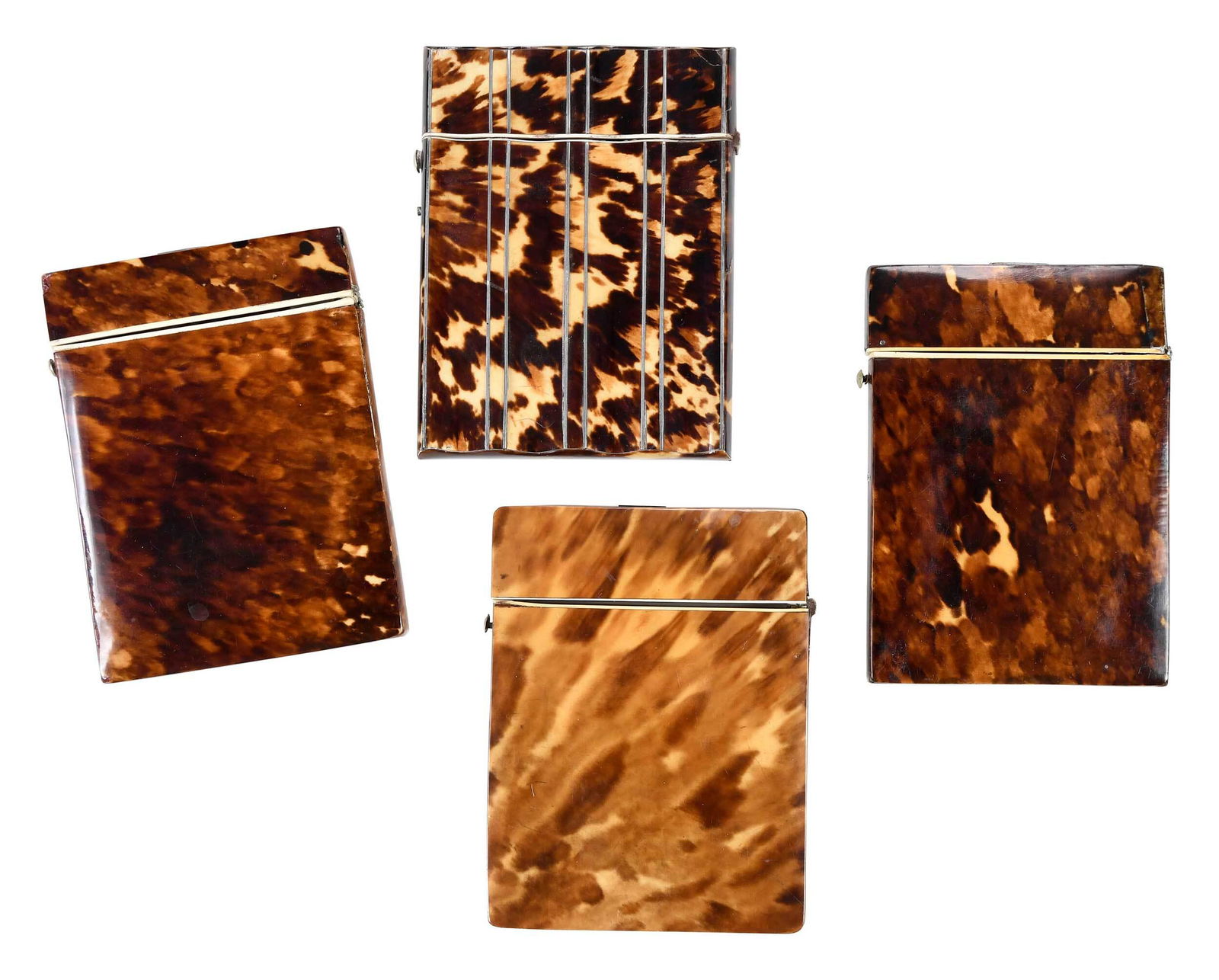 Four Tortoiseshell Card Cases (1 of 6)