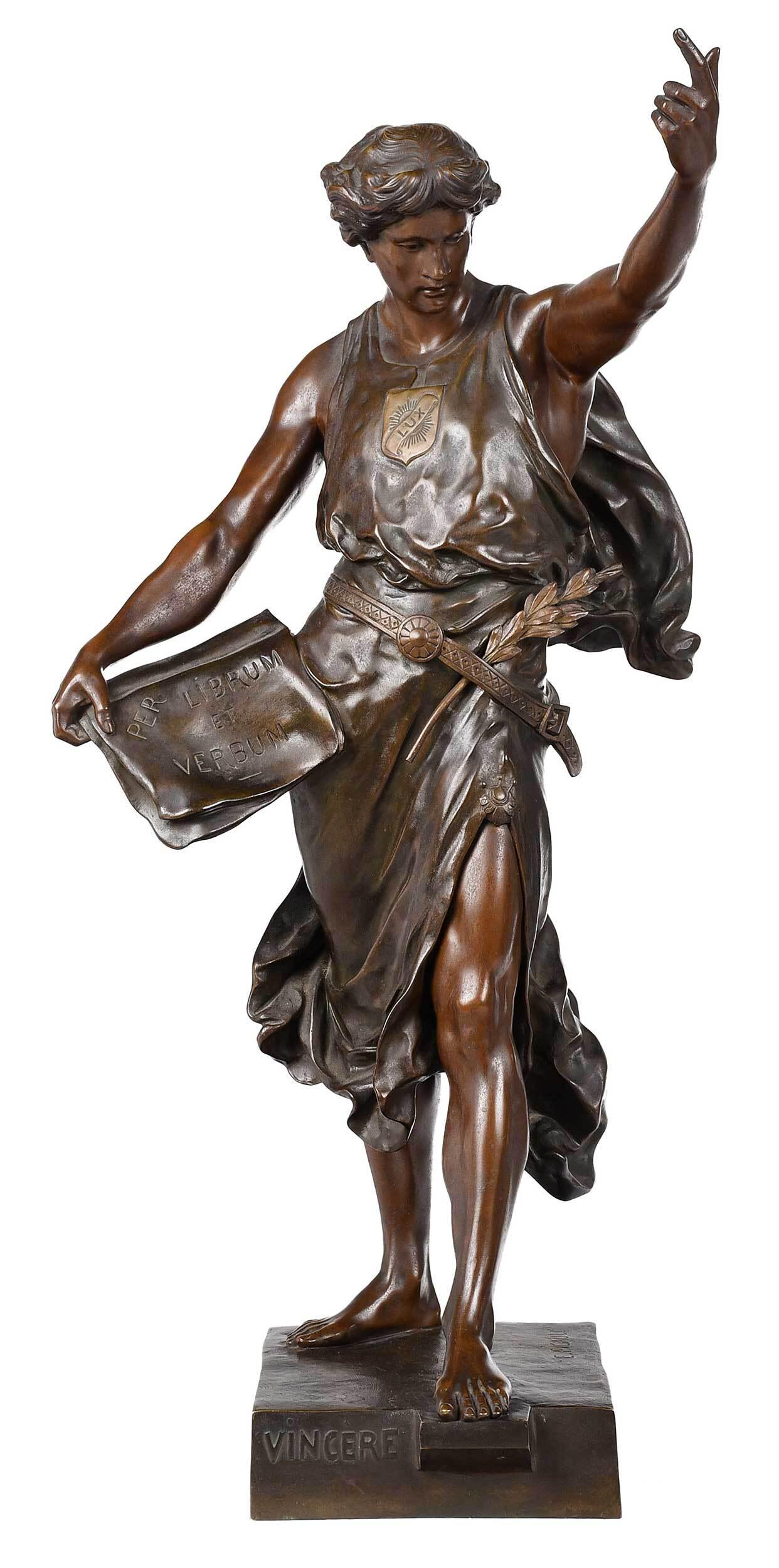 Emile Louis Picault Sculpture, Vincere (1 of 11)