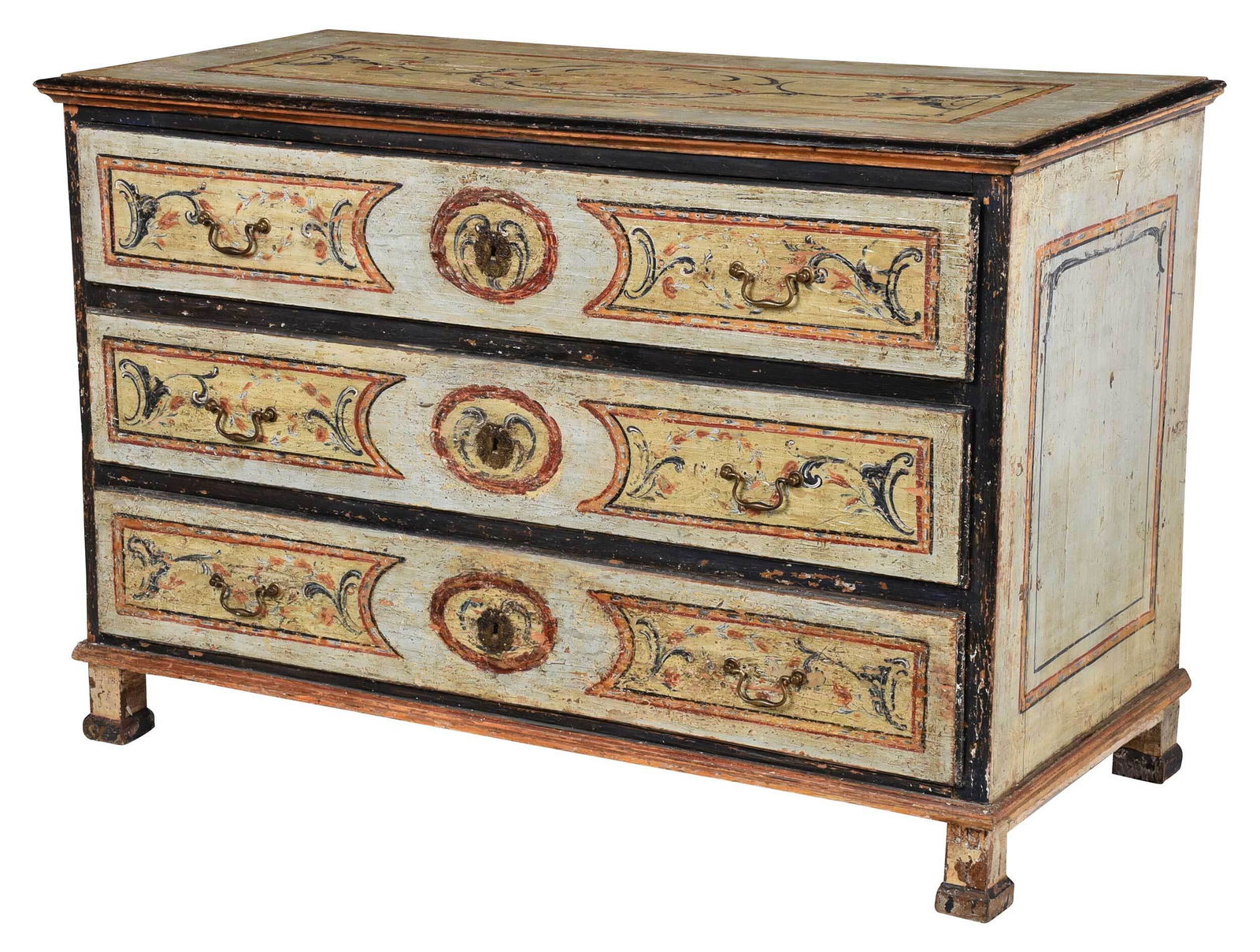 Venetian Neoclassical Polychrome Commode (1 of 9)