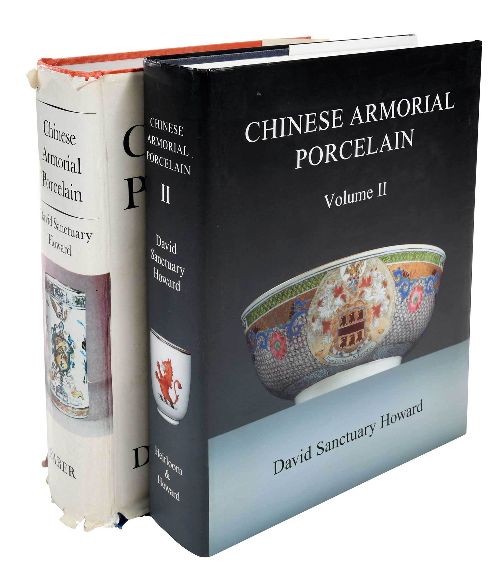 Books on Chinese Armorial Porcelain, in Two Volumes (1 of 5)