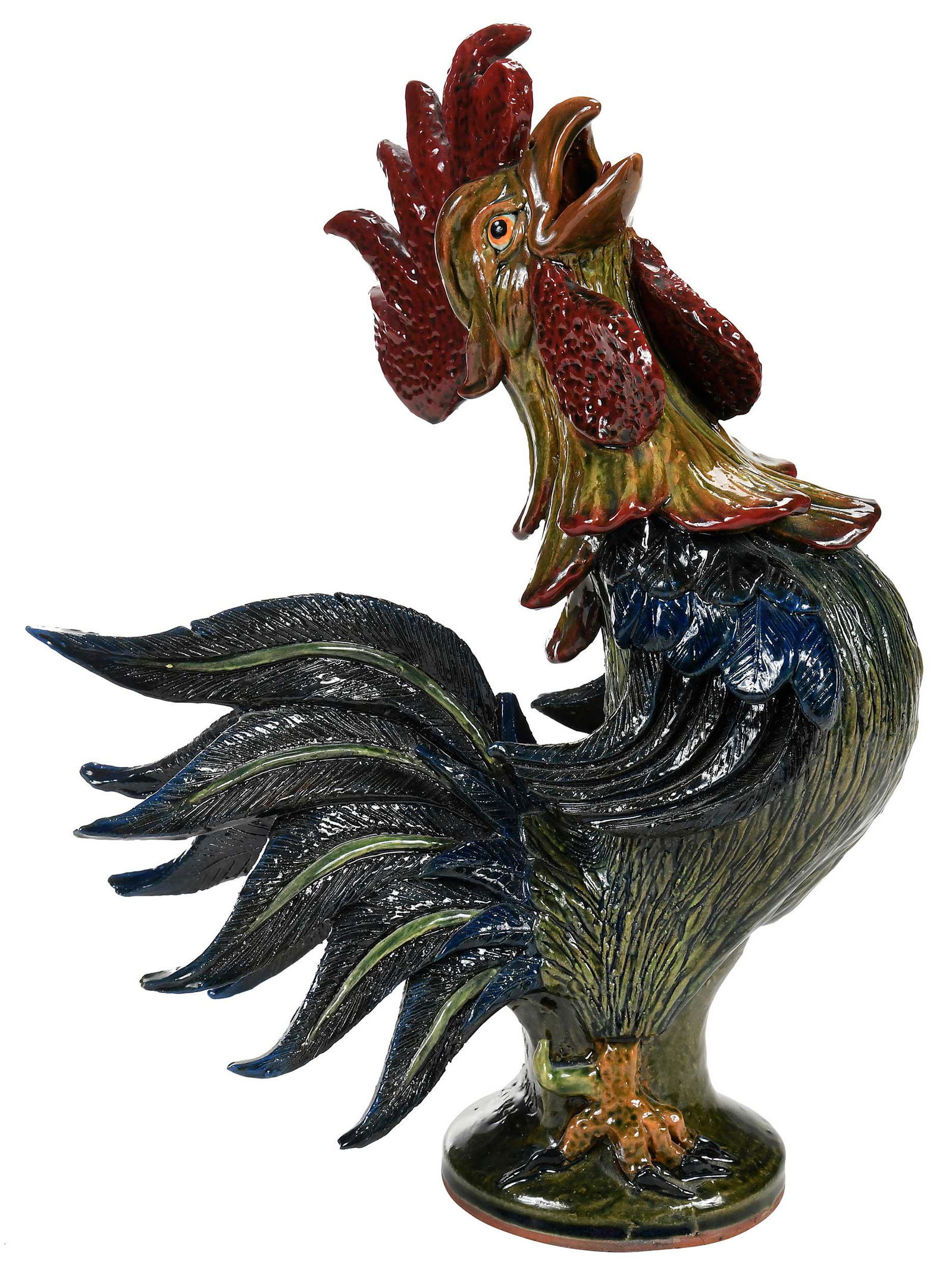 Rex Hogan Stoneware Rooster (1 of 9)