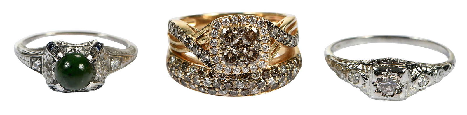 Three Ladies Fashion Rings (1 of 11)