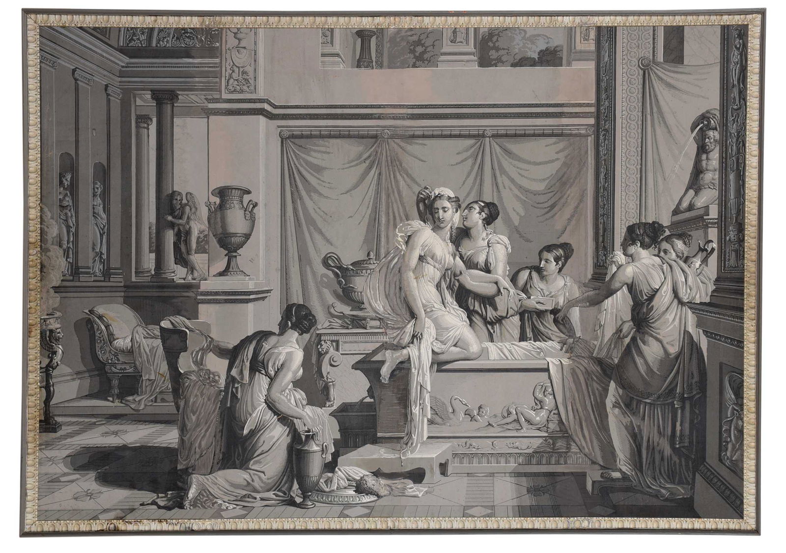 Framed Portion of Zuber Wallpaper (1 of 11)