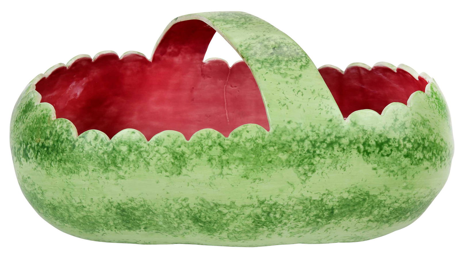 Mary Kirk Kelly Ceramic Watermelon Basket (1 of 9)