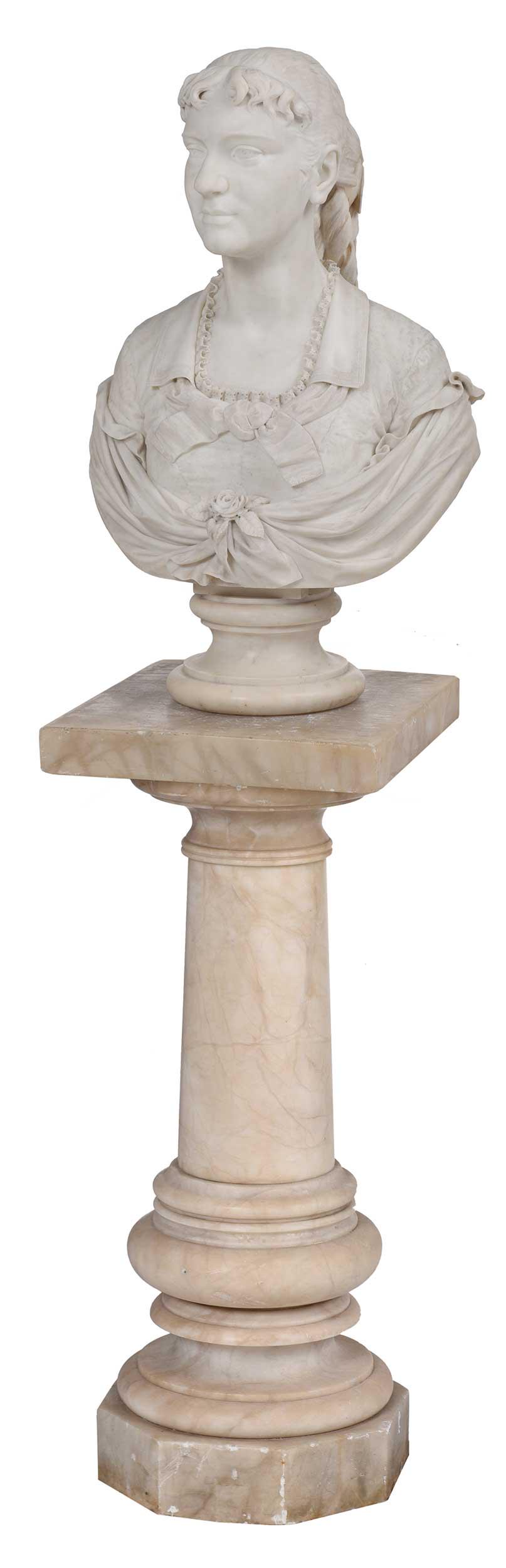 Randolph John Rogers Sculpture, Pedestal (1 of 14)