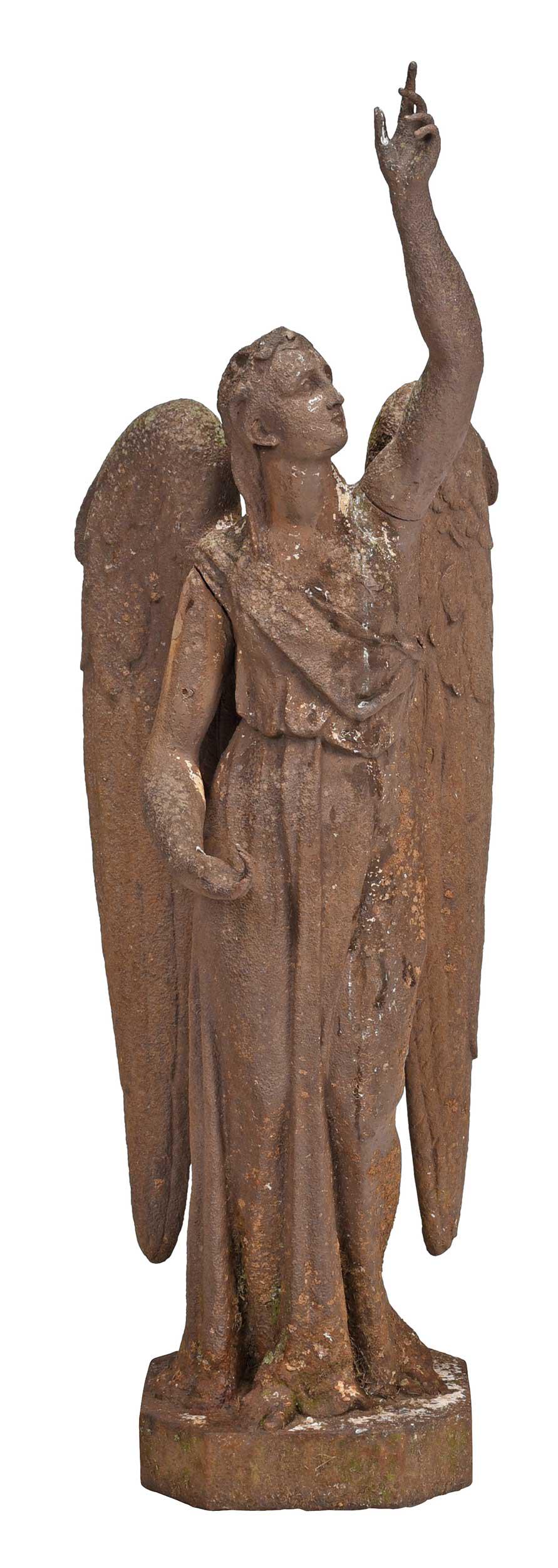 Cast Iron Winged Figure (1 of 8)