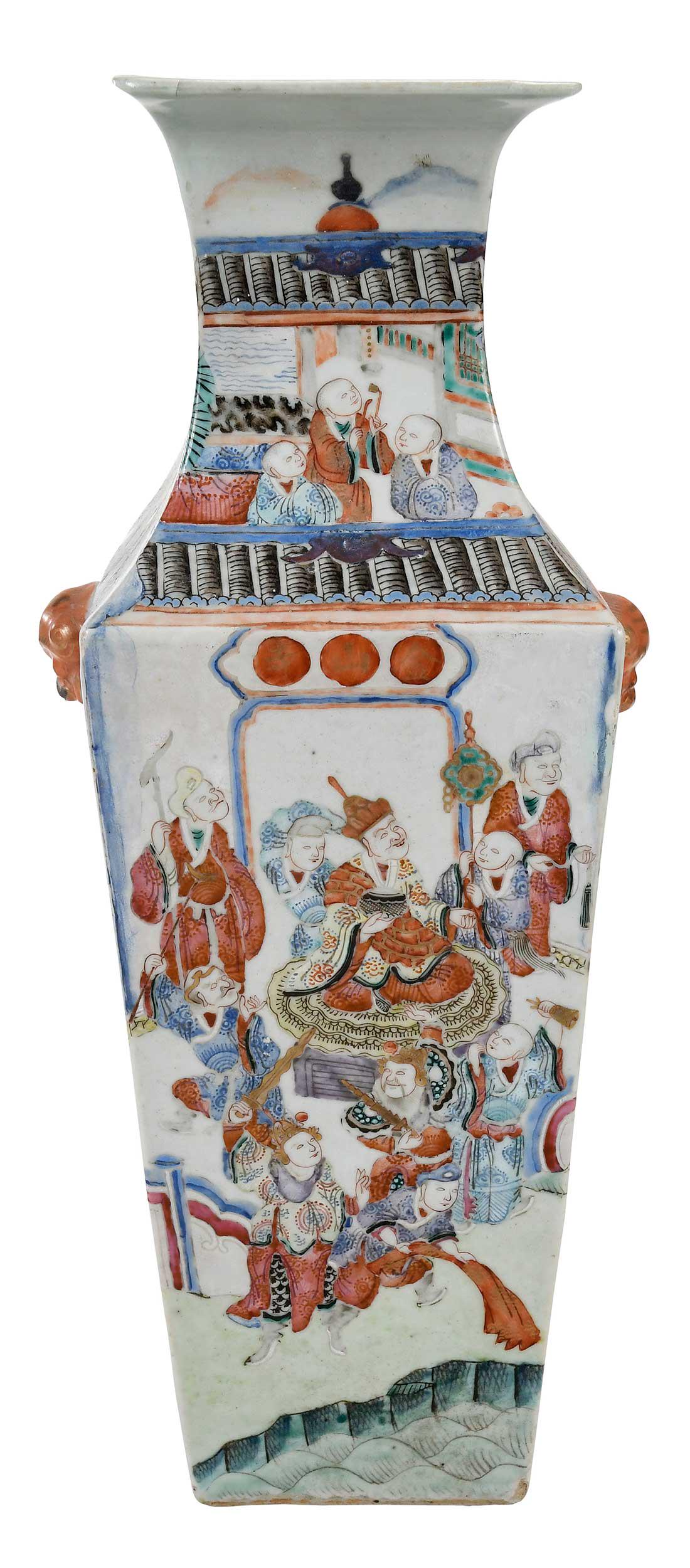Chinese Enamel Decorated Vase (1 of 17)