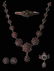 677: Vintage Garnet Jewelry Suite