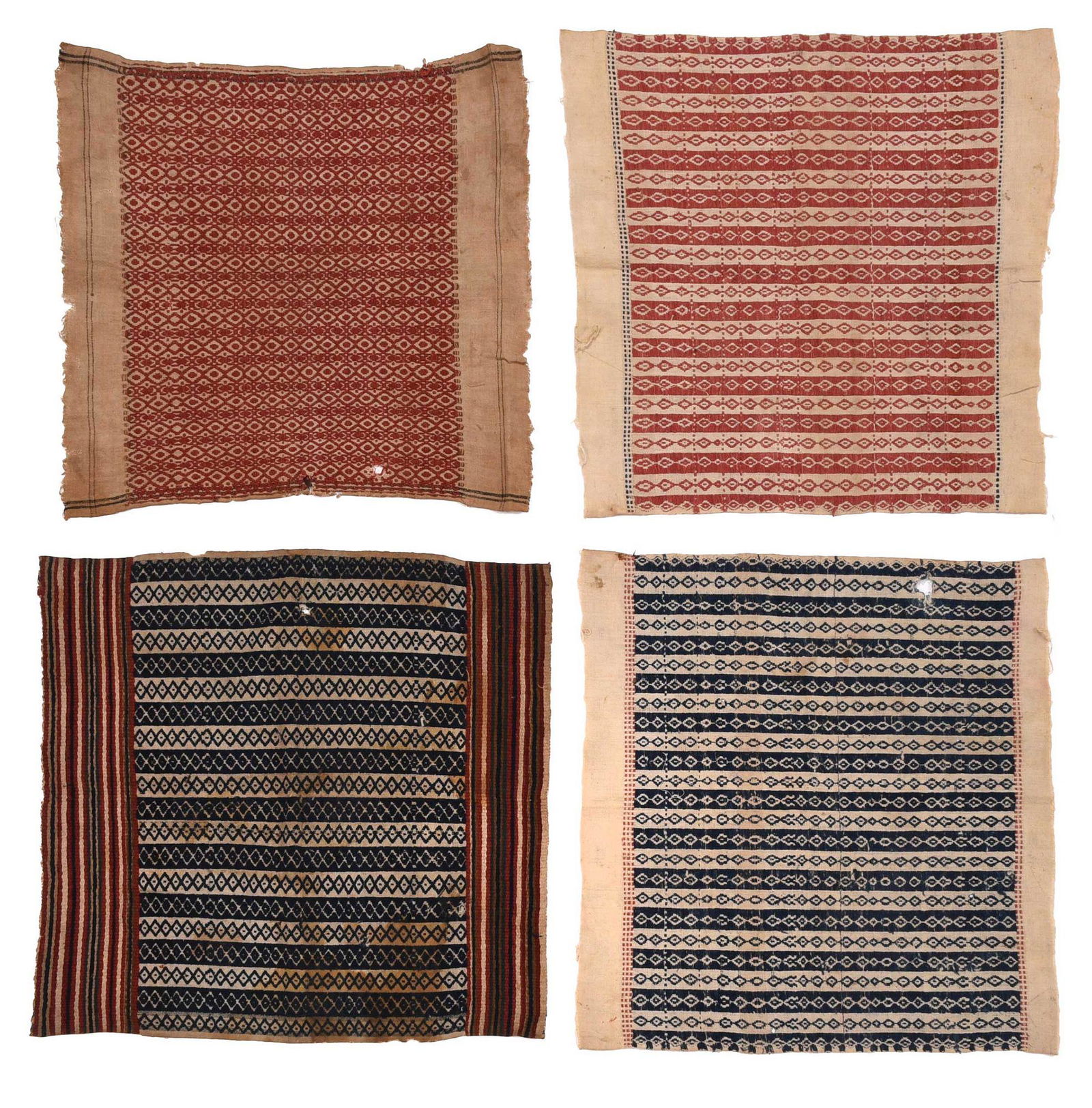 Four Indonesian Woven Textiles (1 of 9)