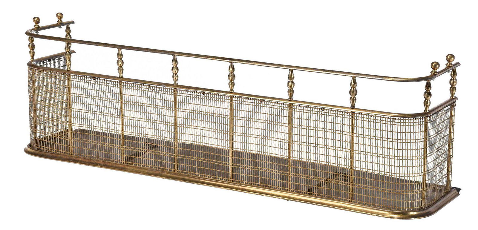 British Brass Fire Fender (1 of 3)