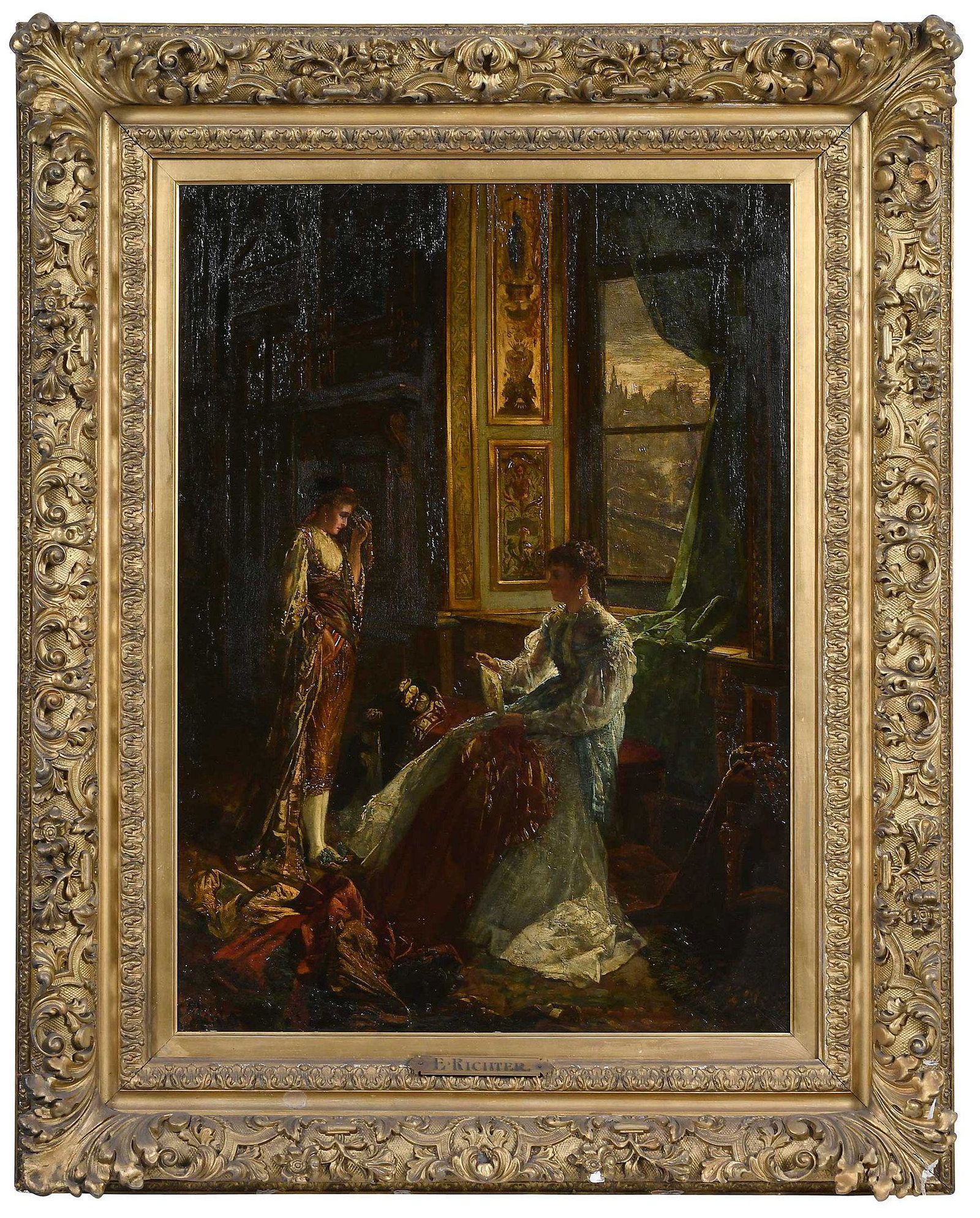 Attributed to Edouard Frederic W. Richter (1 of 9)