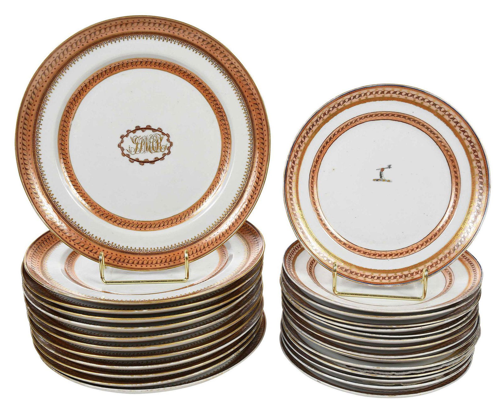 27 Chinese Export Porcelain Plates (1 of 12)