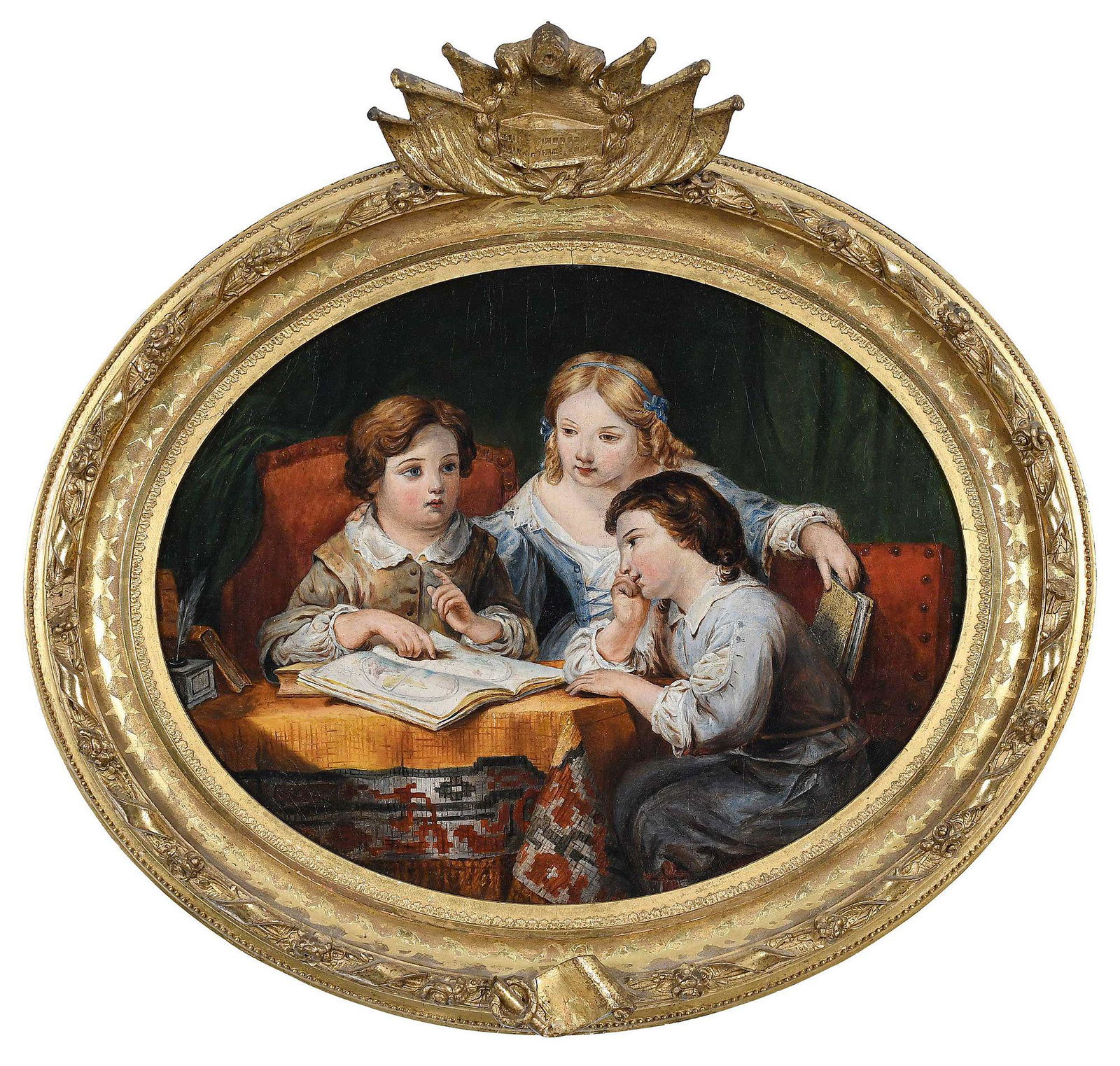 American School Genre Painting (1 of 9)