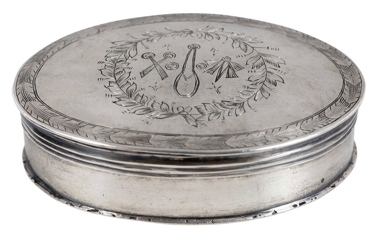 Continental Silver Tobacco Box (1 of 7)