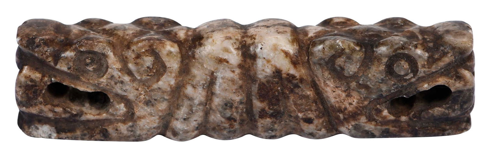 Mesoamerican Carved Jade Pendant (1 of 18)