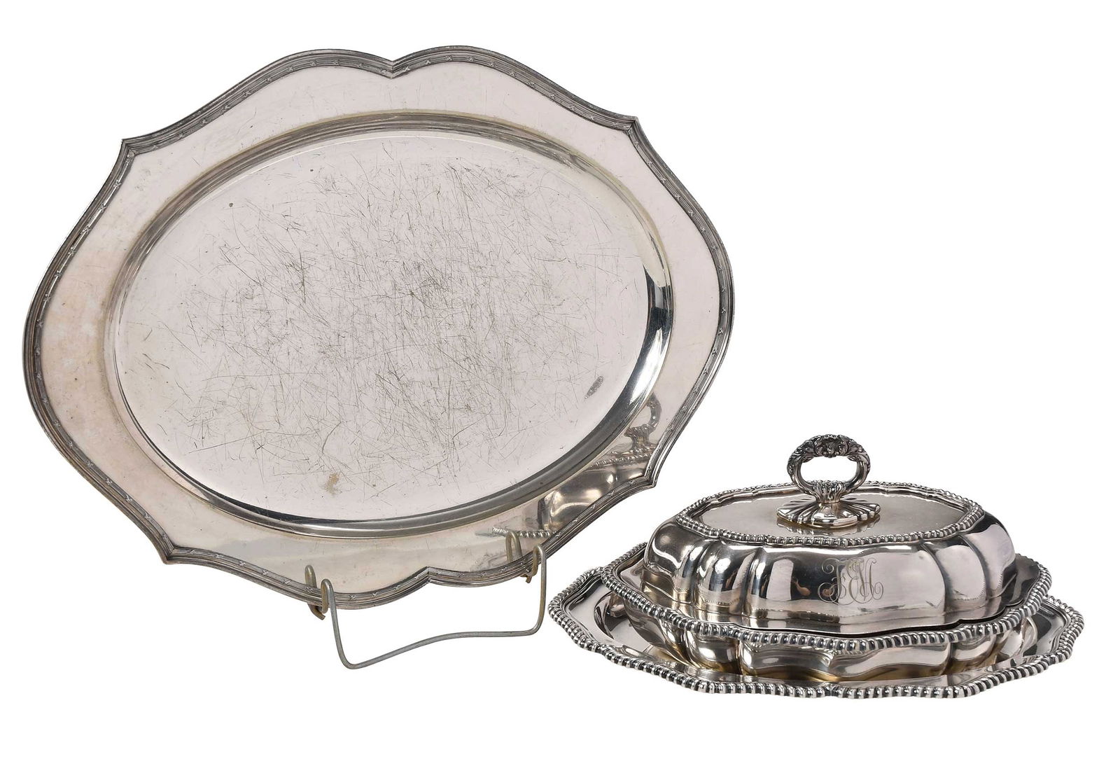 Two Pieces Silver Plate Including Tiffany (1 of 9)