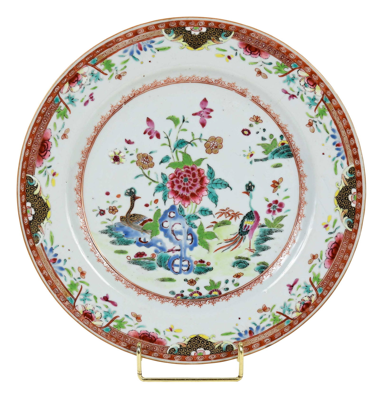 Chinese Export Porcelain Plate (1 of 7)