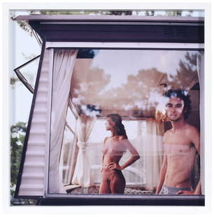 Mona Kuhn: (Brazilian, born 1969) Captured, 2006, signed, titled, dated, and editioned 2/10 in pencil on mount verso, chromogenic dye coupler print, 19-7/8 x 19-7/8 in., frame 21-1/4 x 21-1/4 Provenance: Jackson