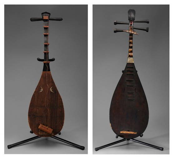 Two Japanese Stringed Instruments