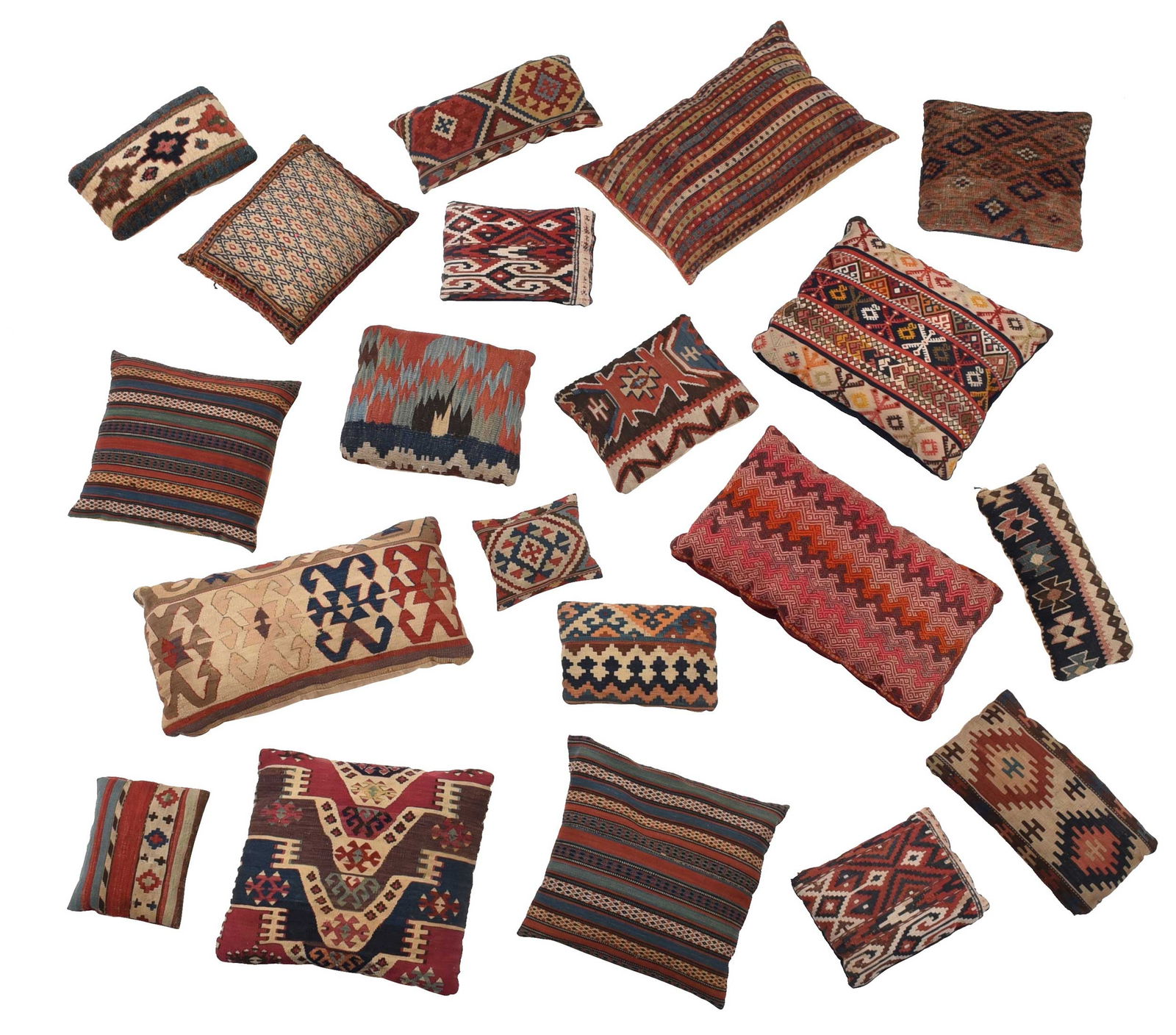 Group of 20 Kilim/Hand-Knotted Pillows (1 of 9)