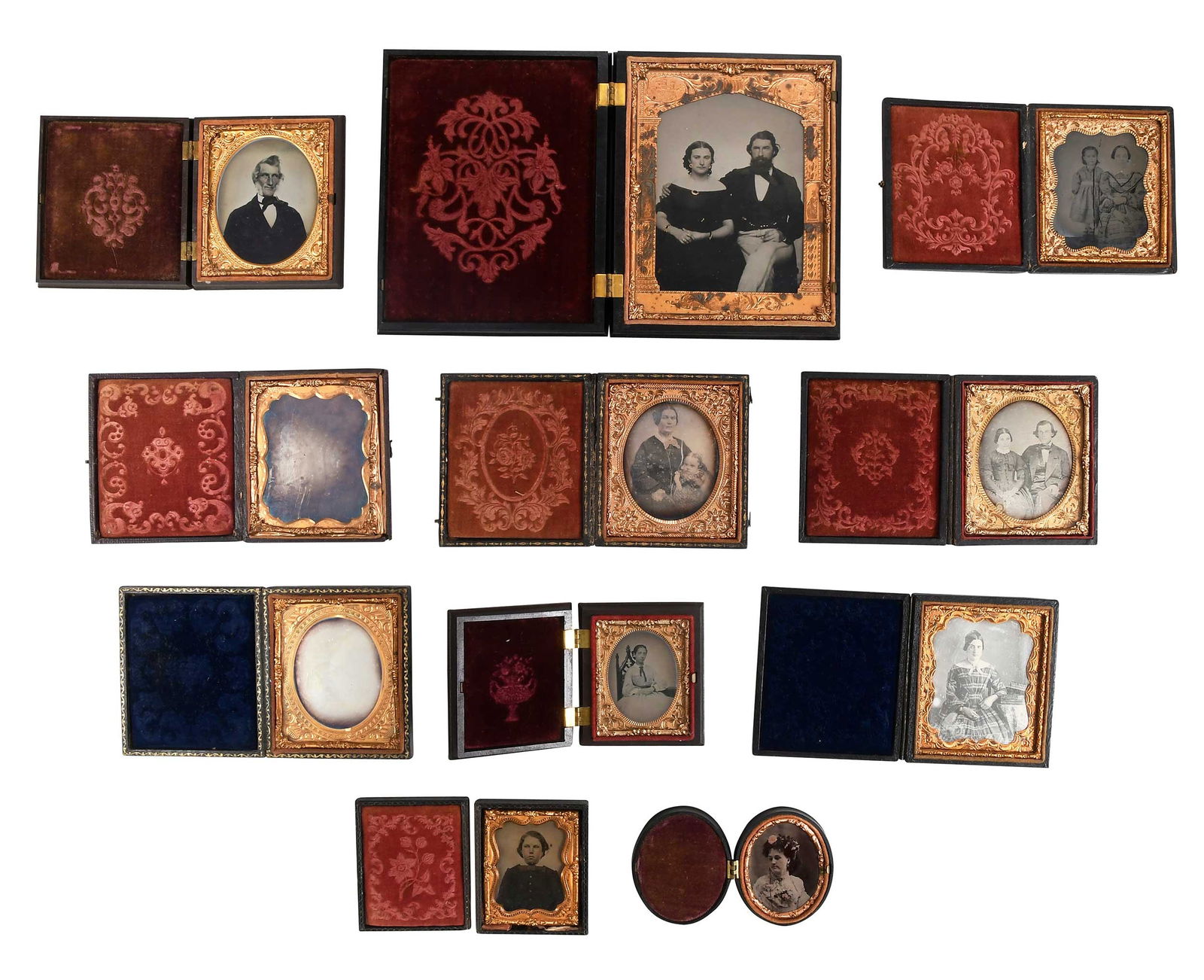 Group of 11 Daguerreotypes (1 of 13)