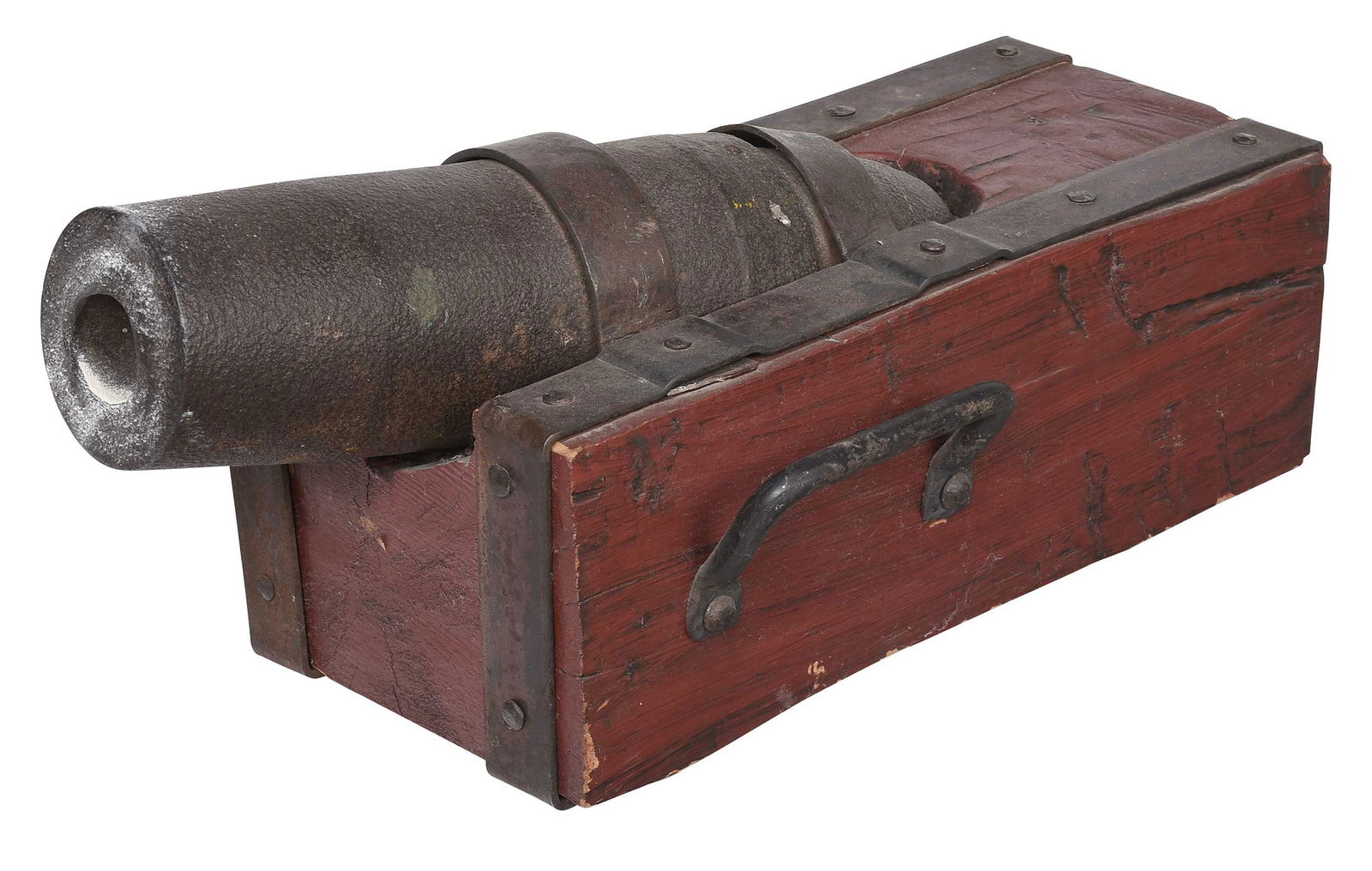 19th Century Portable Iron Cannon (1 of 3)