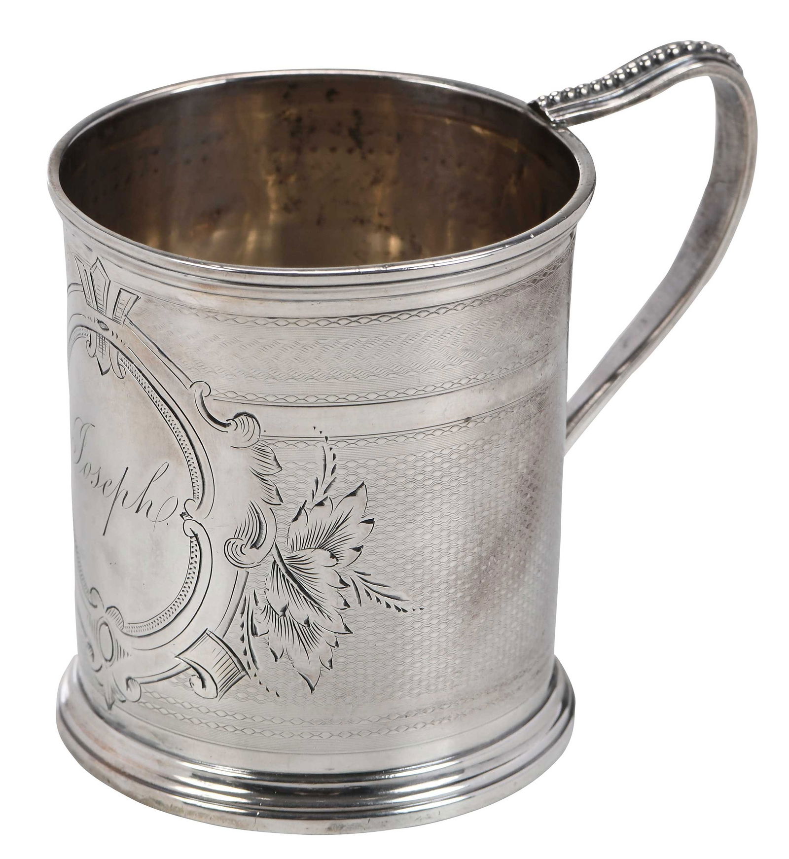 Albert Coles Coin Silver Mug (1 of 6)