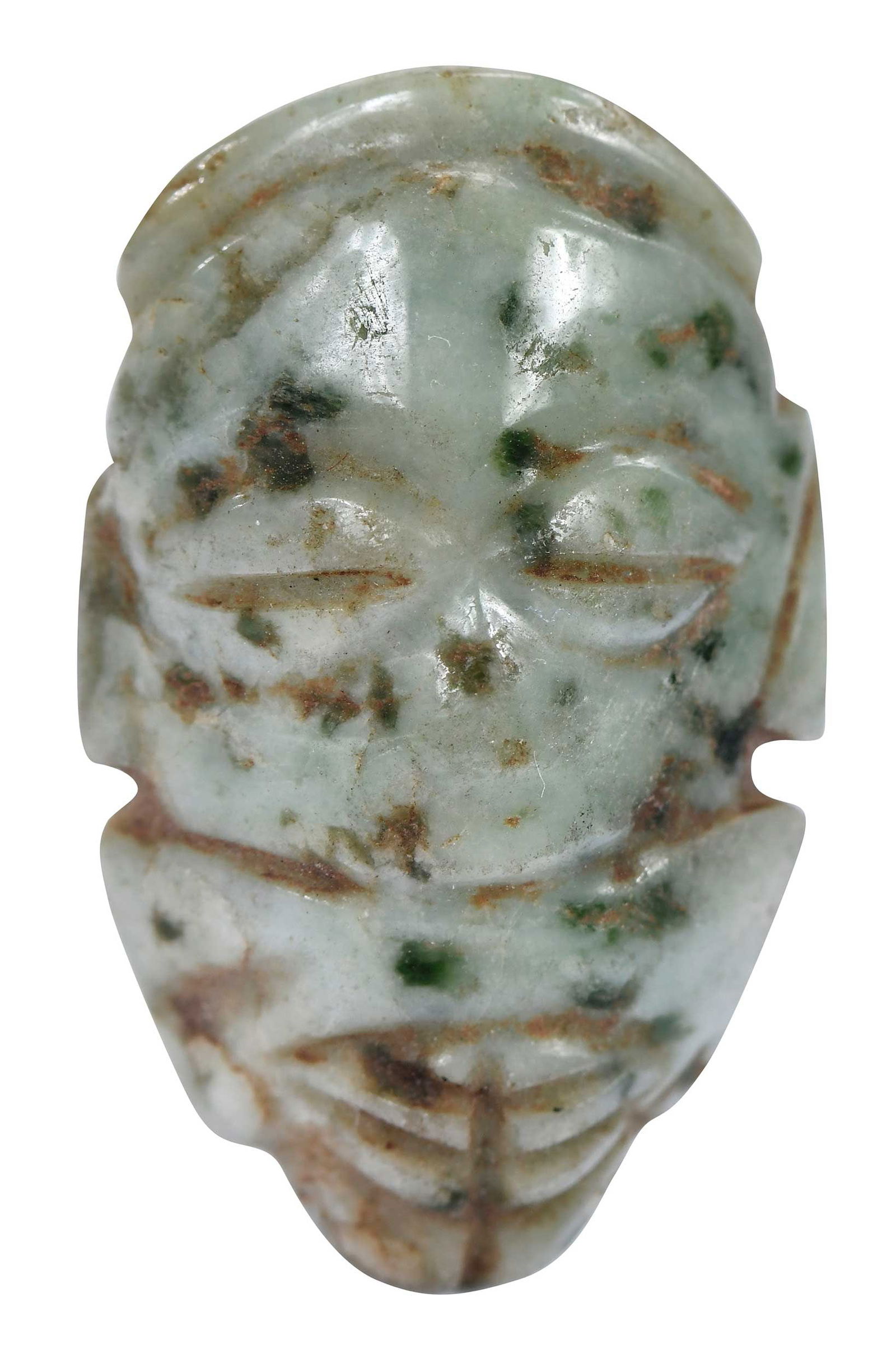 Small Mesoamerican Carved Jade Figure (1 of 16)