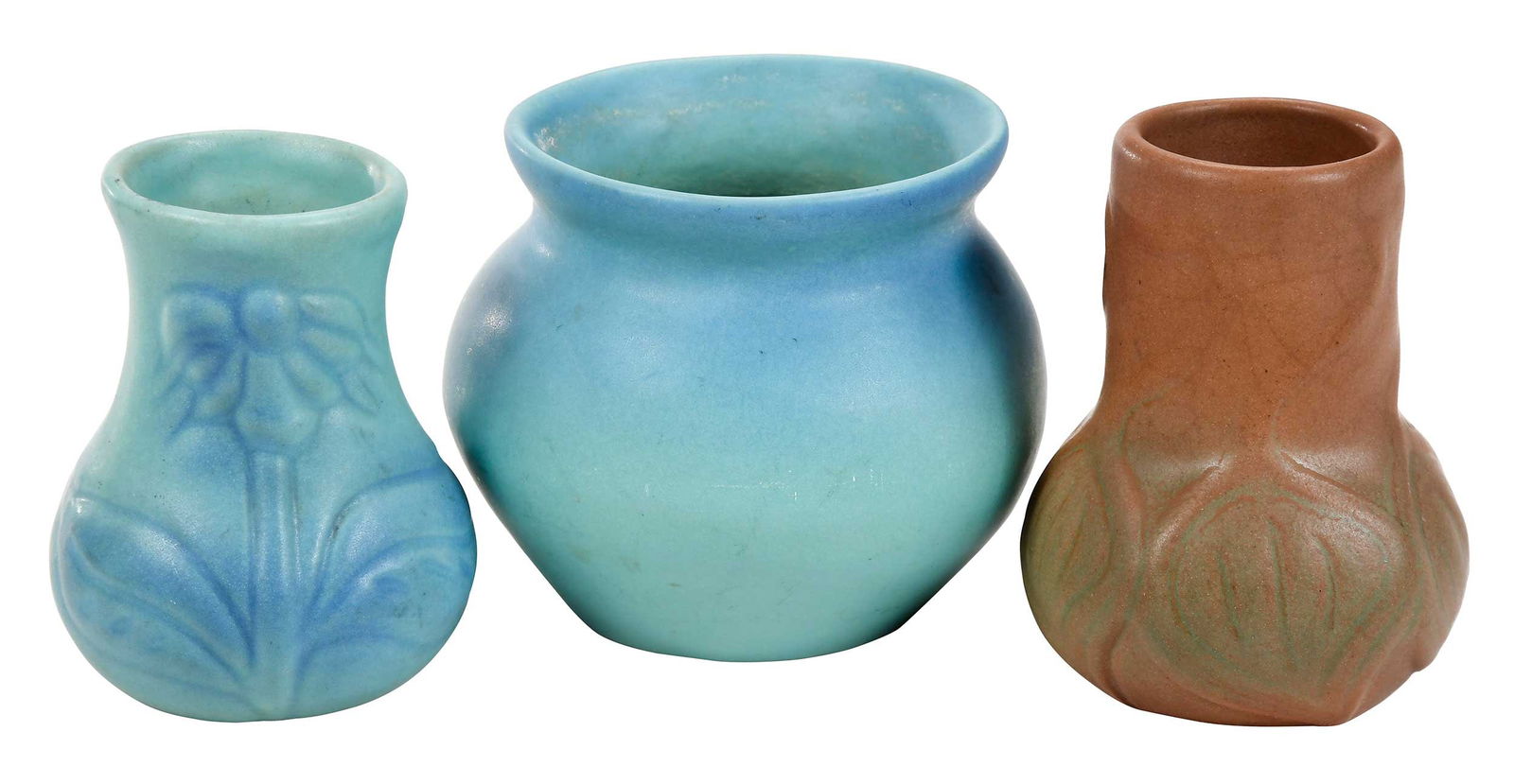Three Small Van Briggle Vases (1 of 9)