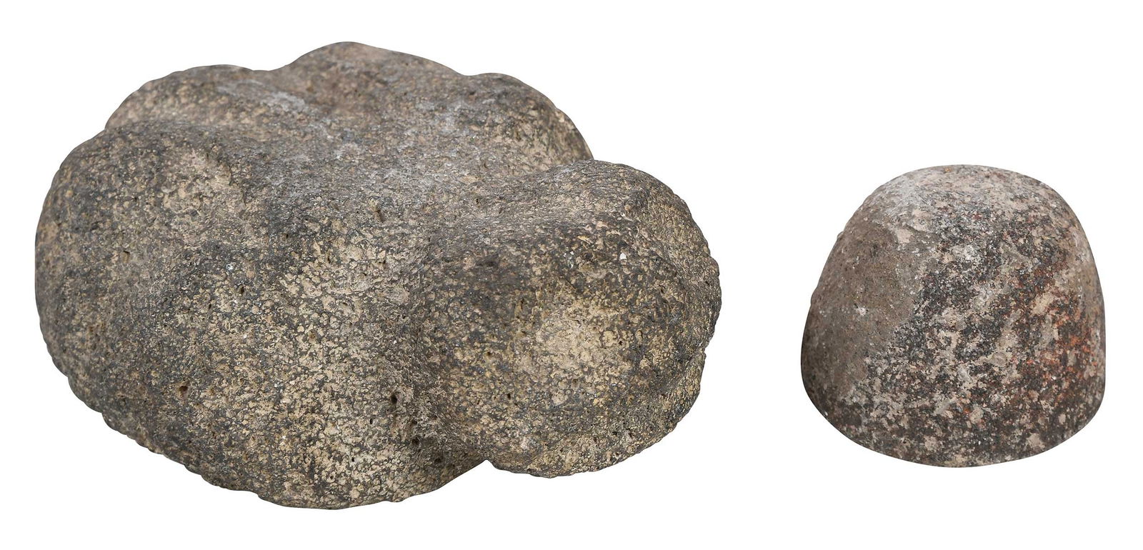 Mesoamerican Carved Stone Toad and Associated Stone (1 of 15)