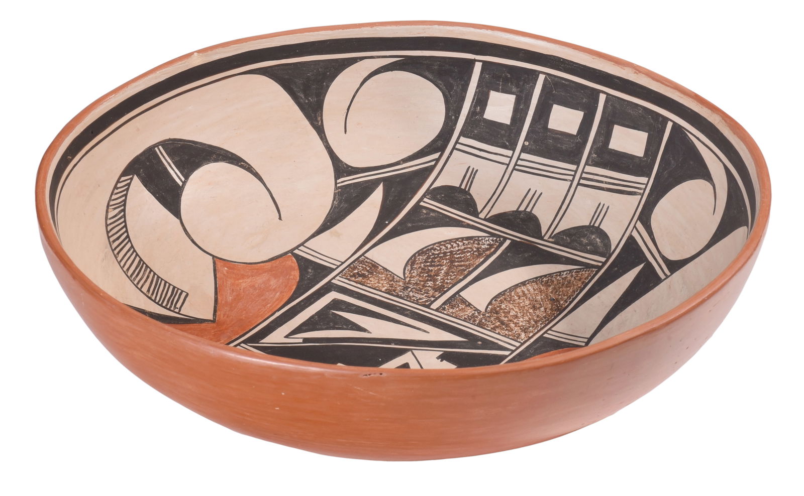 Large Hopi Redware Bowl (1 of 6)