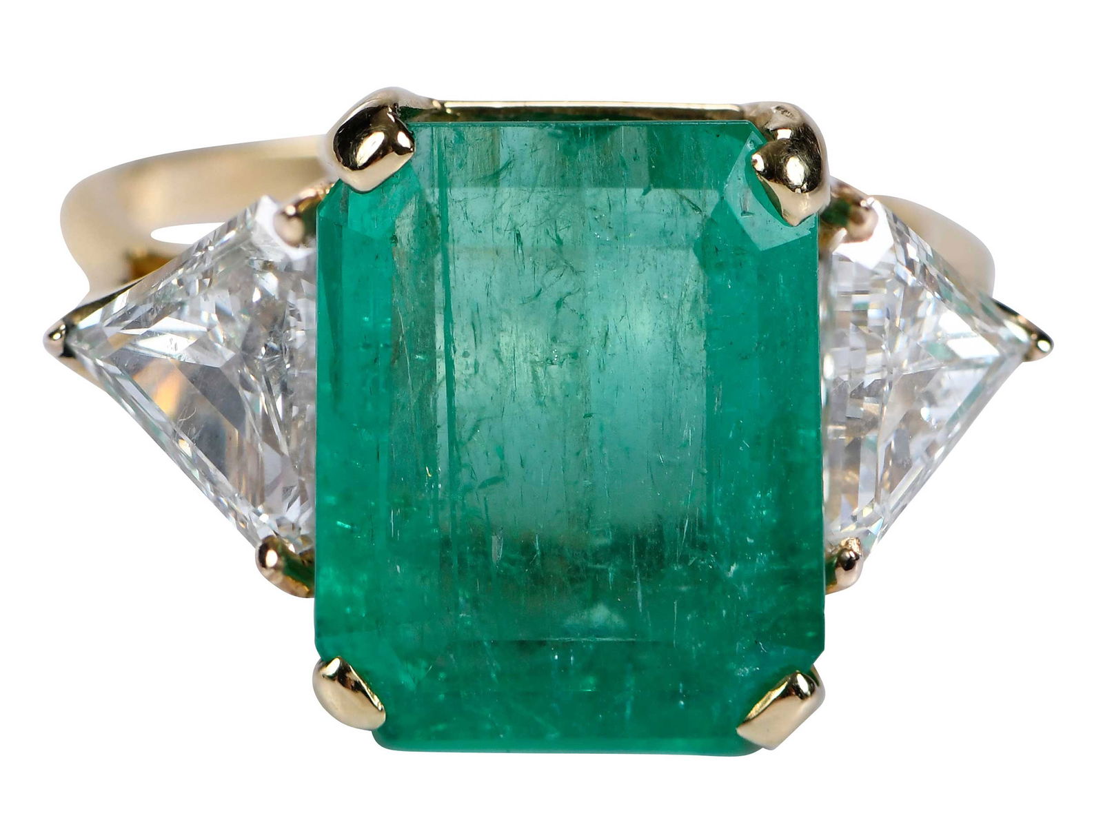 18kt. Emerald and Diamond Ring (1 of 9)