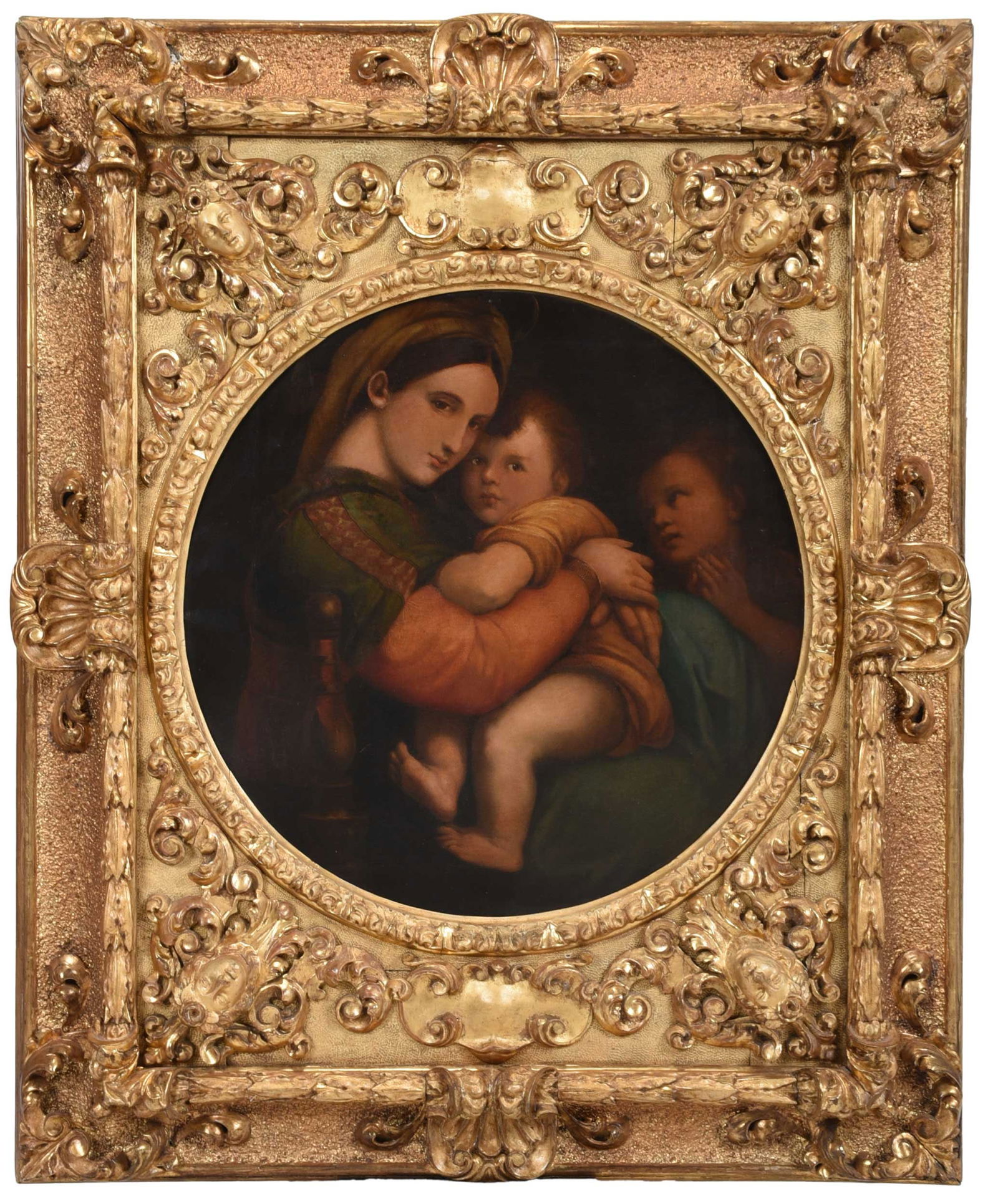 Grand Tour Painting After Raphael (1 of 9)