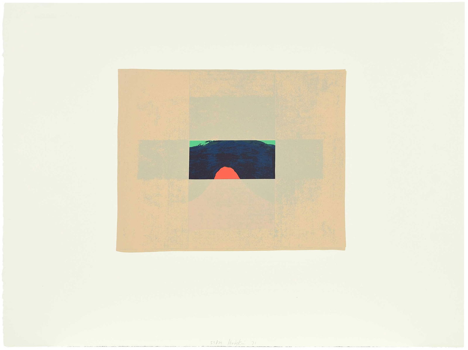 Howard Eliot Hodgkin, Indian View E (1 of 7)