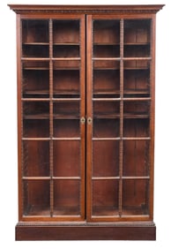 British George III Style Mahogany Book Press