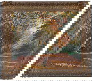 Rudolph Onslow-Ford Painting, Newton Hall Provenance