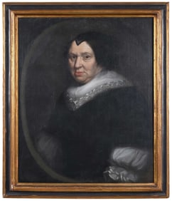 Dutch School Portrait, M. Hethe