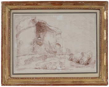 Attributed to Hubert Robert