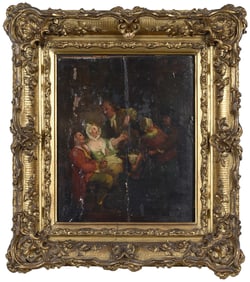 Continental Painting, Tavern Scene