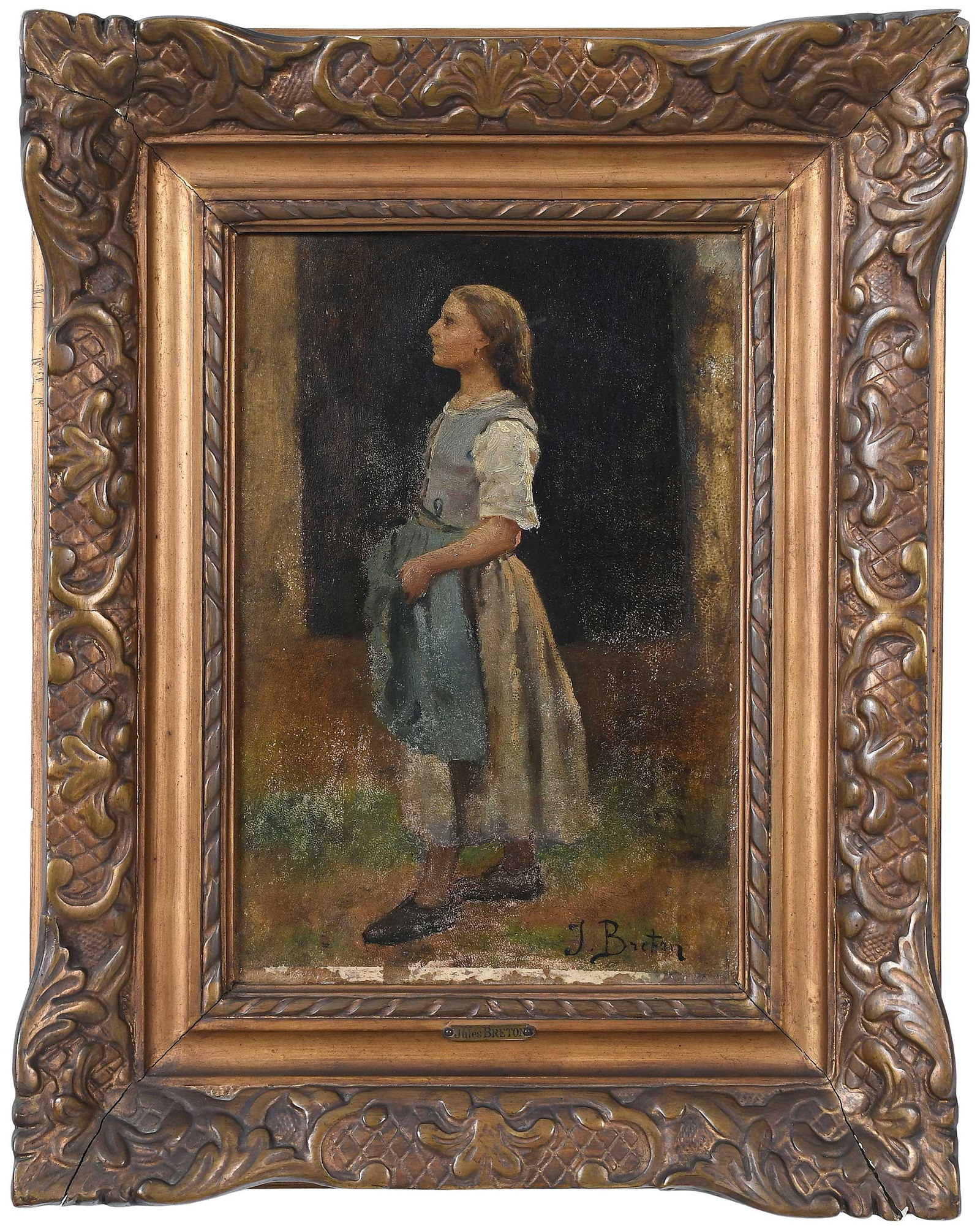 Jules Breton, Study (1 of 10)