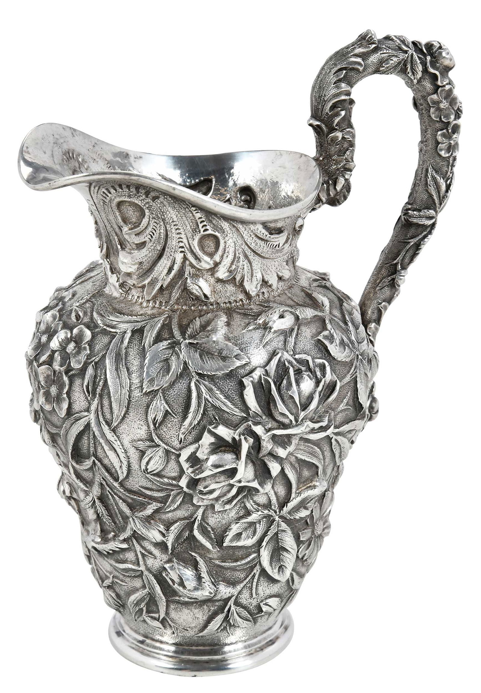 Kirk Repousse Sterling Milk Pitcher (1 of 12)