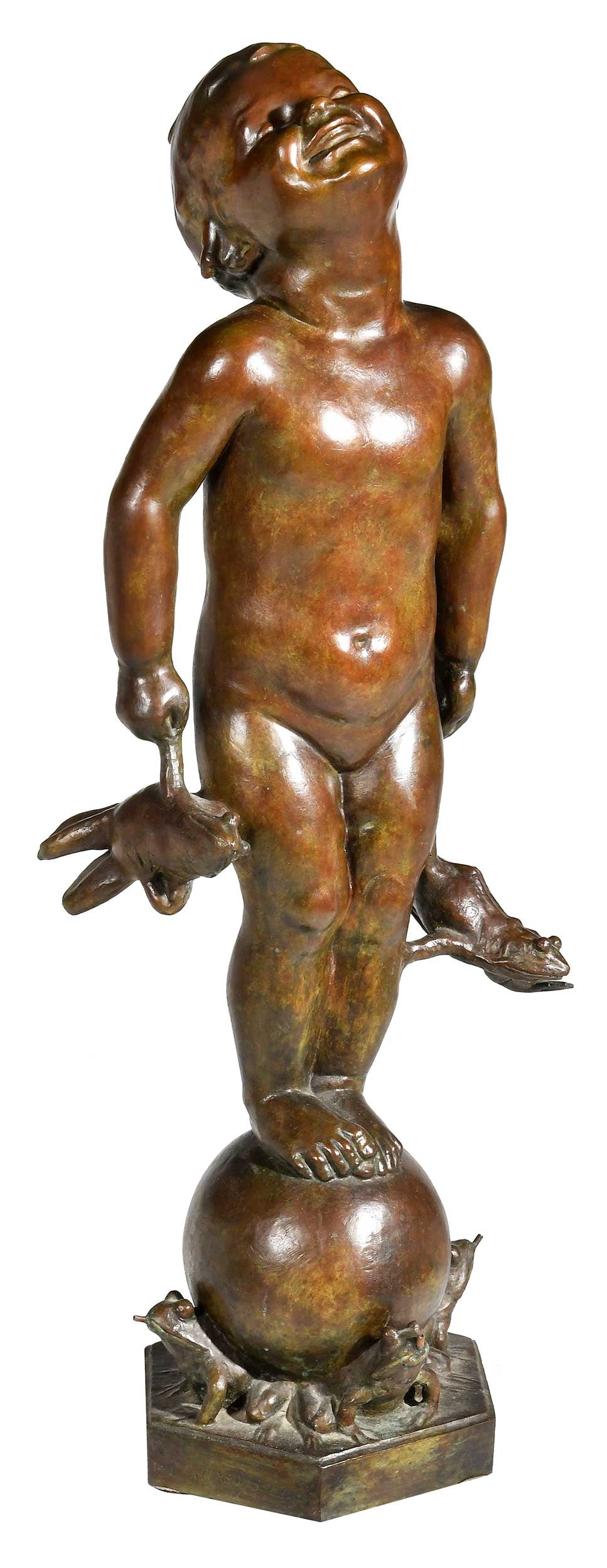 Edith Barretto Parsons, Frog Baby Fountain (1 of 13)