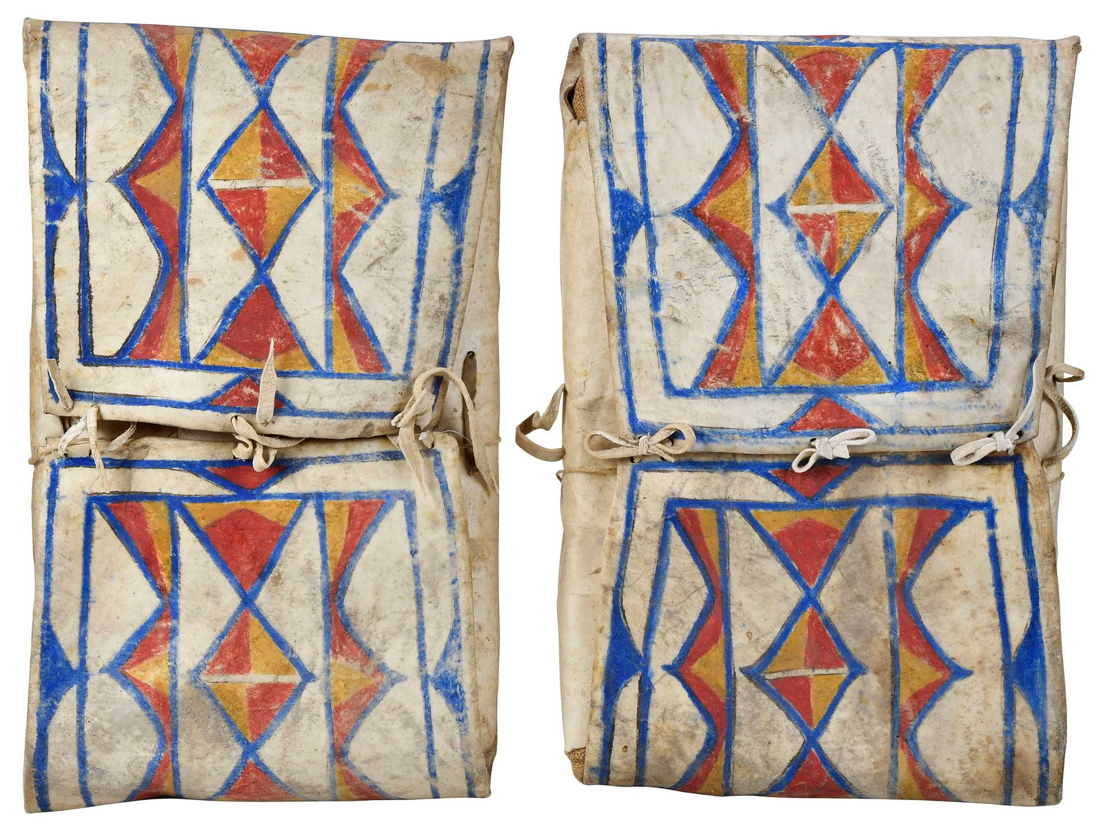 Pair Plains Painted Parfleche (1 of 10)