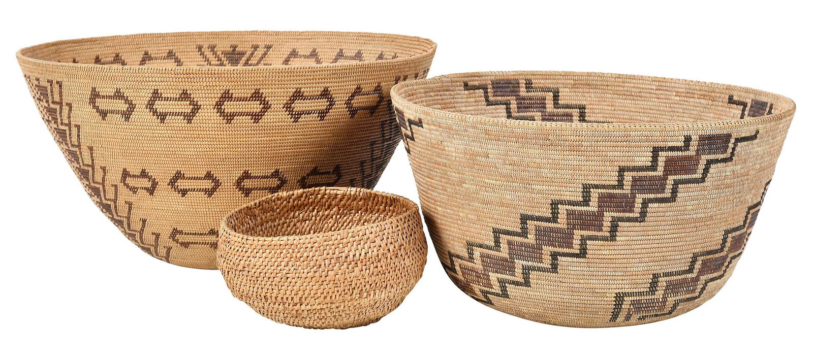 Three California Mission Baskets (1 of 13)