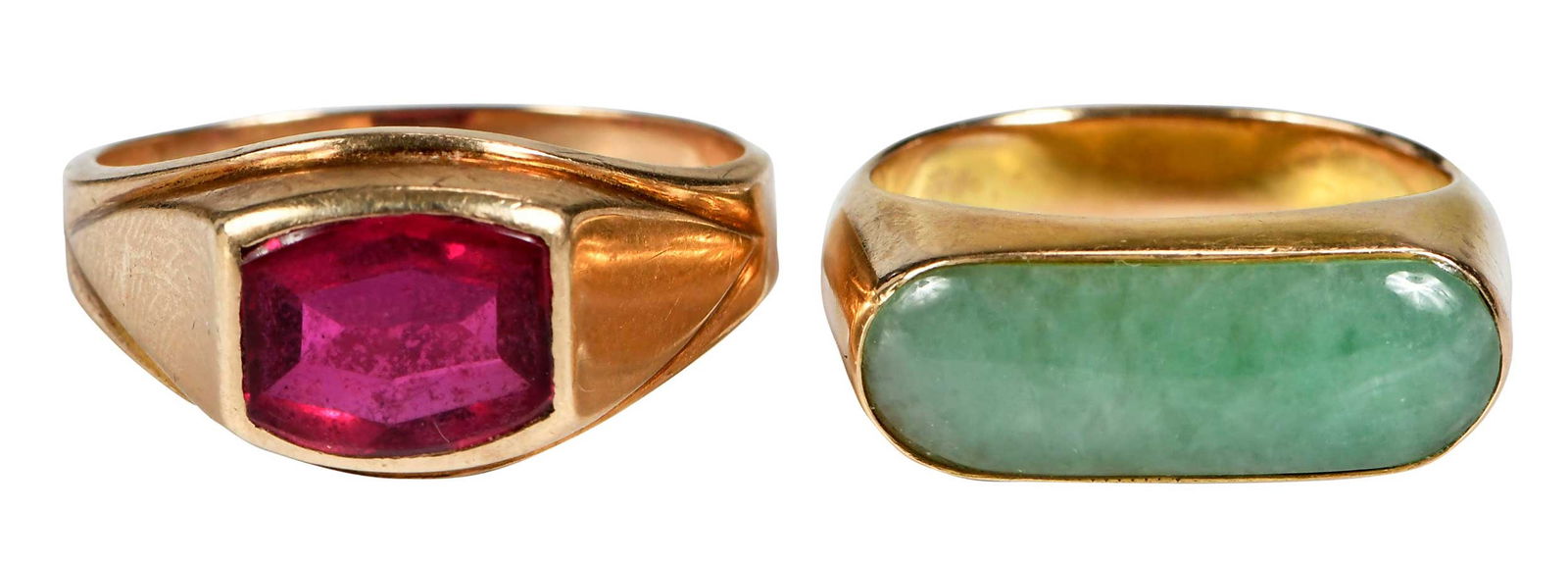 Two Men's Gemstone Rings (1 of 8)