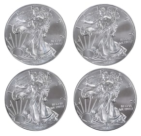Roll of 2015 American Silver Eagles