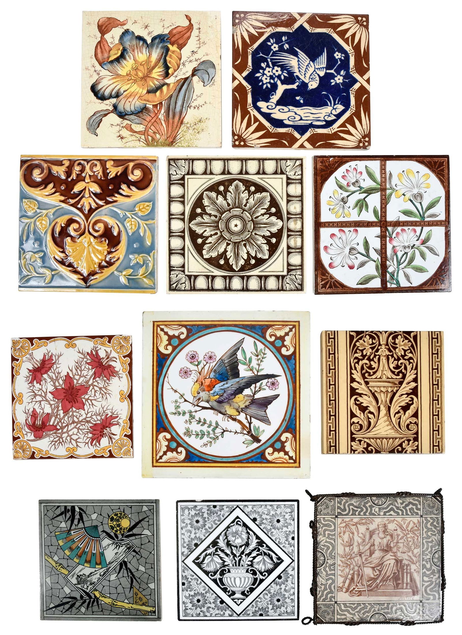 11 Arts and Crafts Ceramic Tiles (1 of 7)