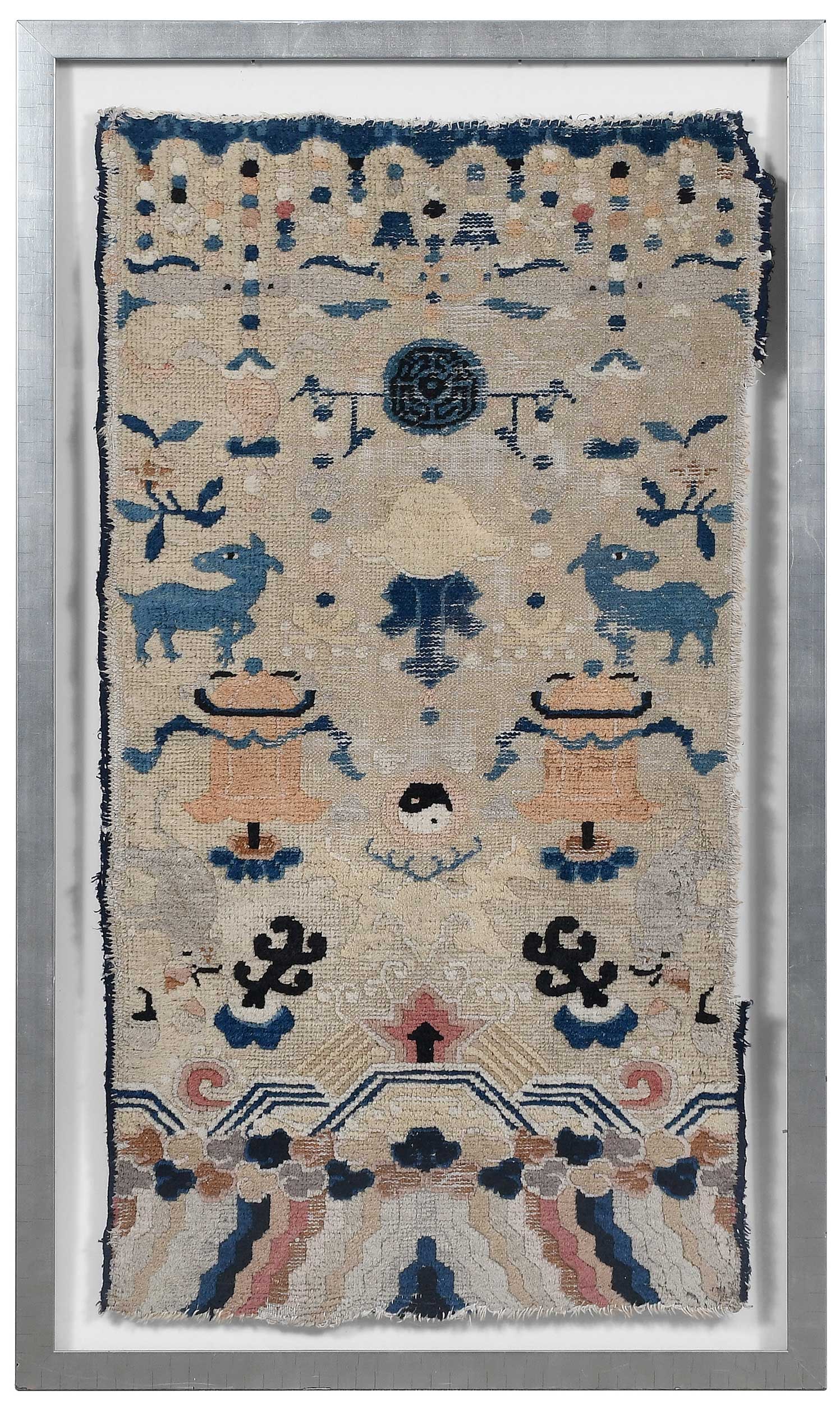 Chinese Framed Woven Textile (1 of 7)